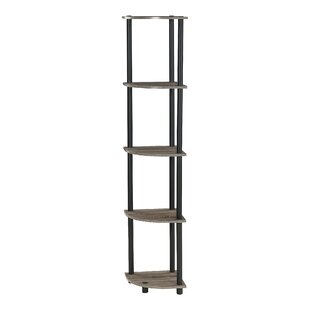 Thin corner online shelf unit